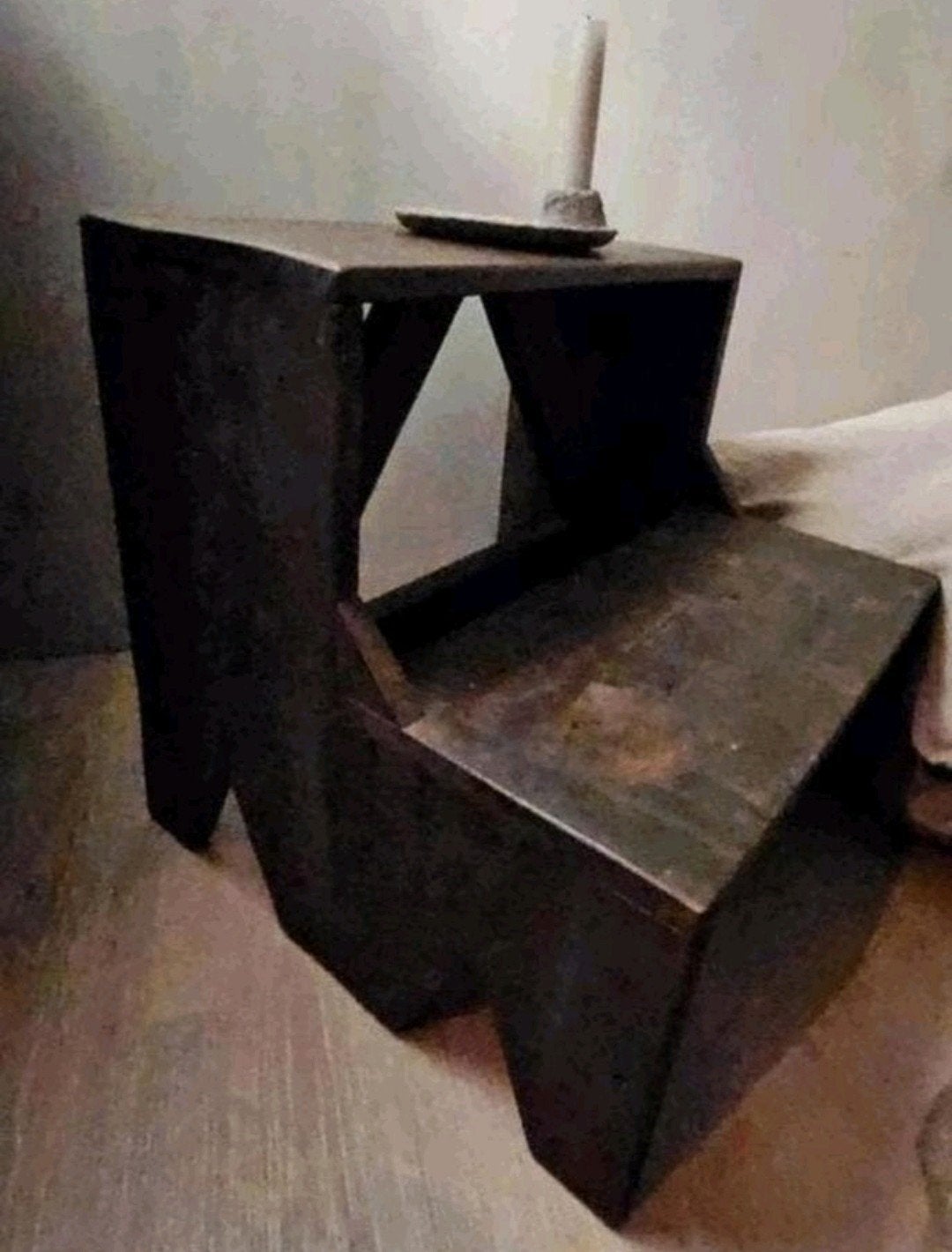 Hoffz kruk trapje Davi, Ophalen, Hout