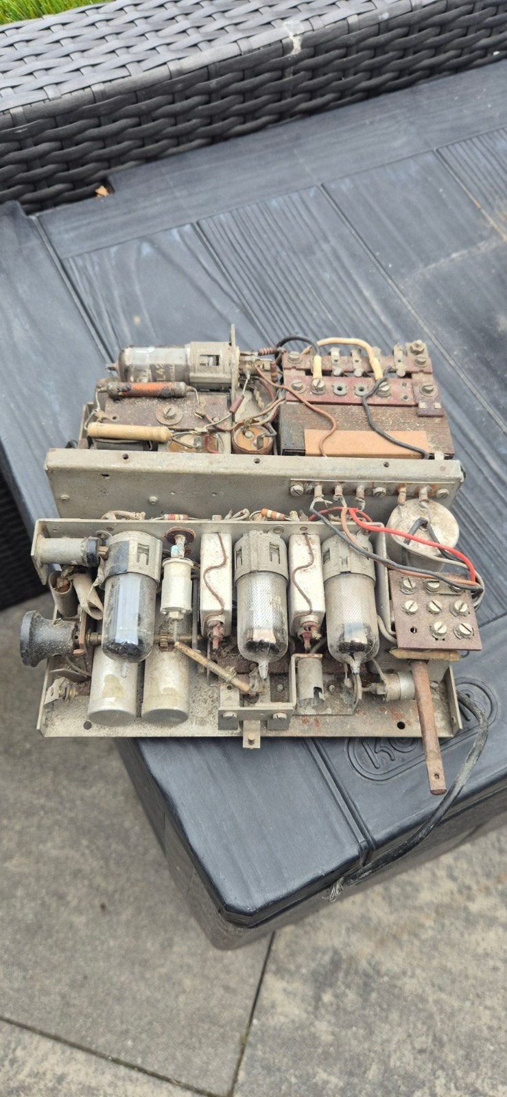 Vintage Philips NX314V/10 Radio chassis, Ophalen
