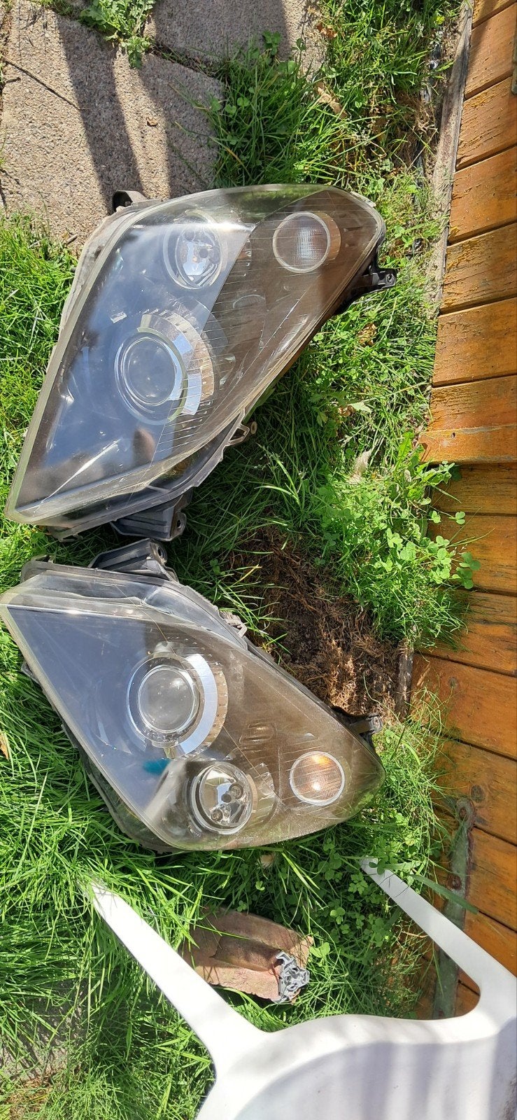 Xenon koplampen Astra H GTC 2006 OPC met starter, Ophalen, Gebruikt, Opel