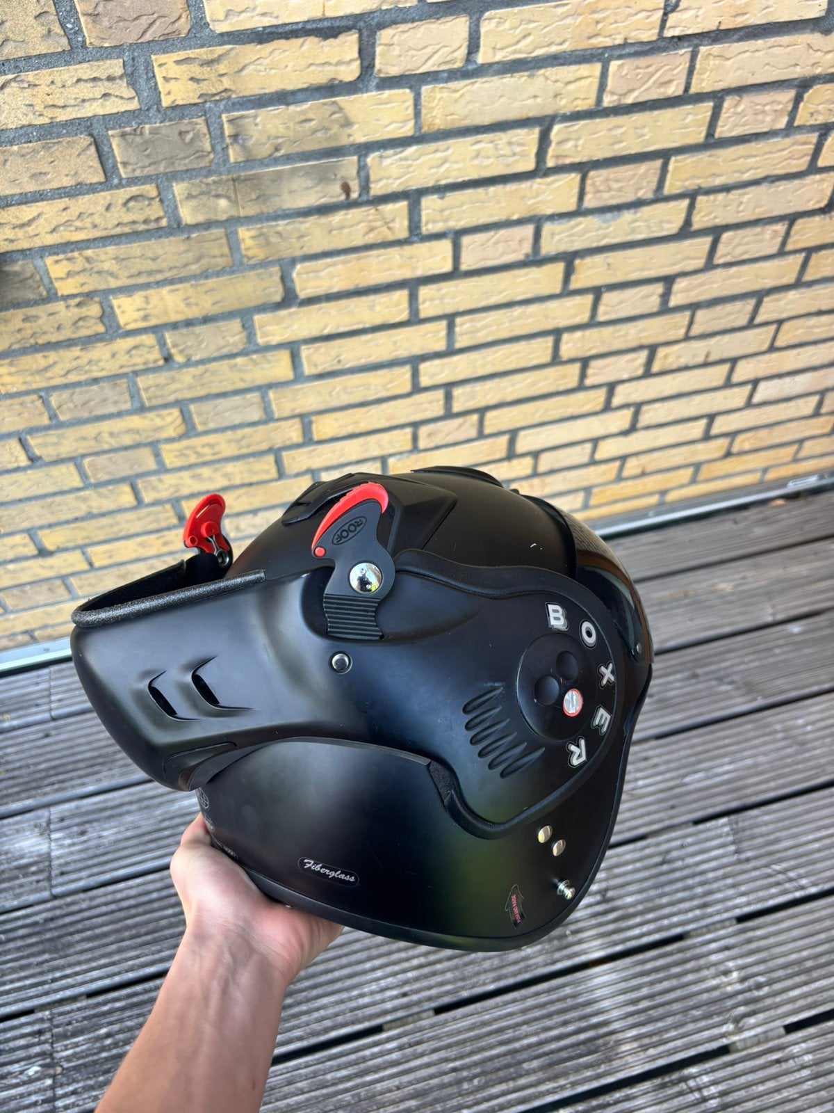 Roof Boxer v8, Kinderen, Integraalhelm, S, Tweedehands