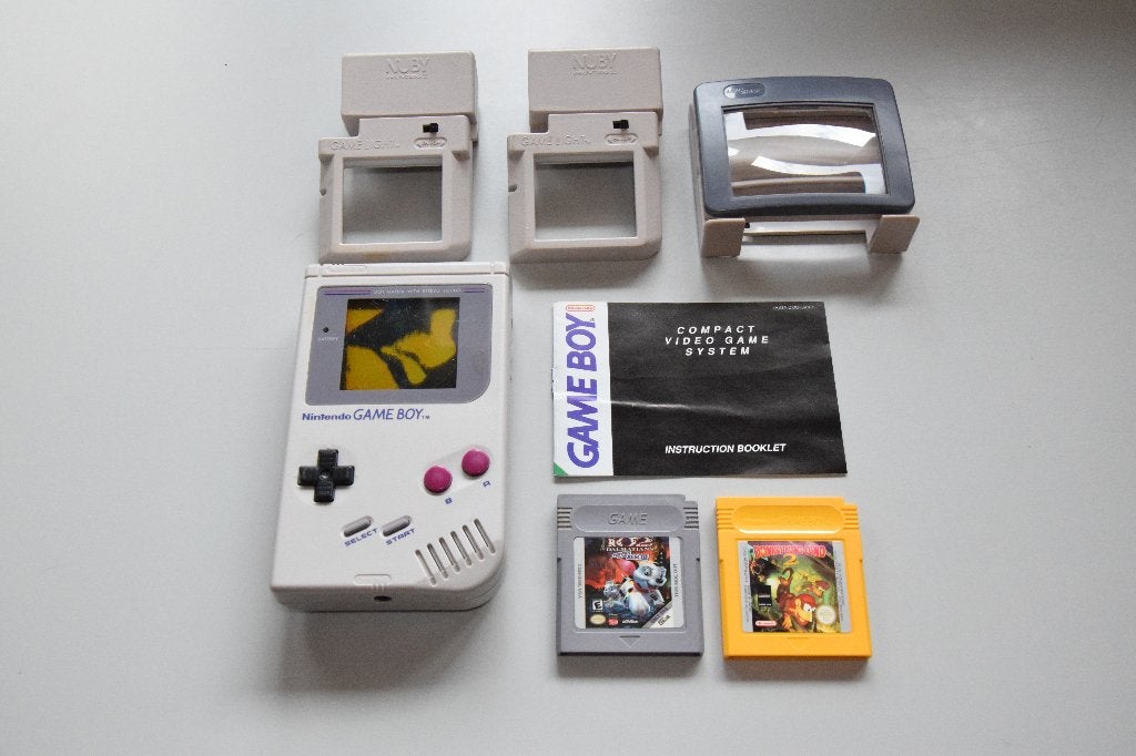 Nintendo Gameboy (Classic) : Setje met defecte artikelen, Ophalen of Verzenden, Niet werkend, Game Boy Classic, Met games