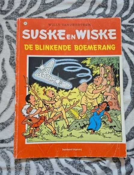Suske en Wiske De Blinkende Boemerangnummer 161, Eén stripboek, Ophalen of Verzenden, Gelezen
