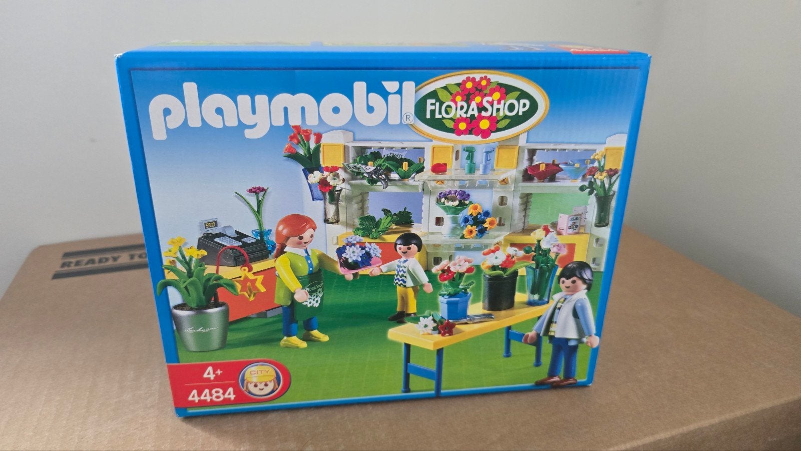 Playmobil 4484 Bloemenwinkel nieuw in doos, Ophalen of Verzenden, Nieuw, Complete set