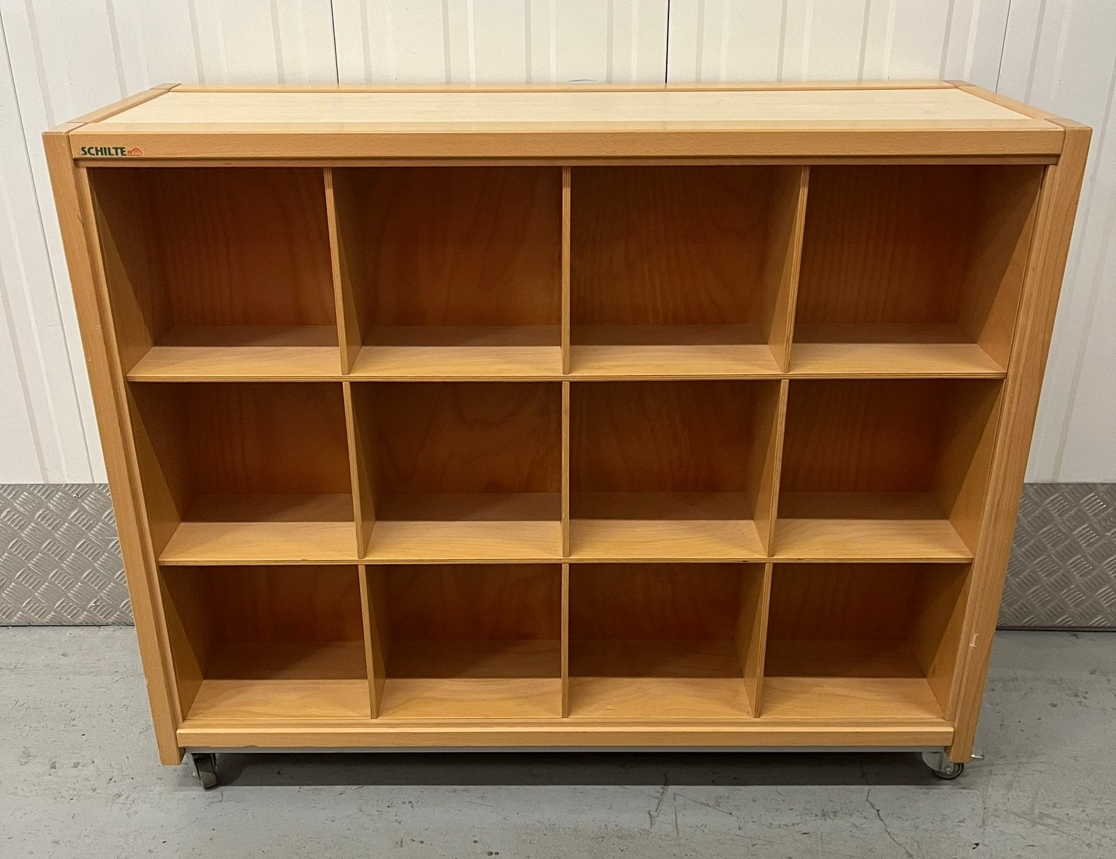 Schoolkast boekenkast schoolbibliotheek vakkenkast, Ophalen, Kast, Voetruimte, Minder dan 50 cm