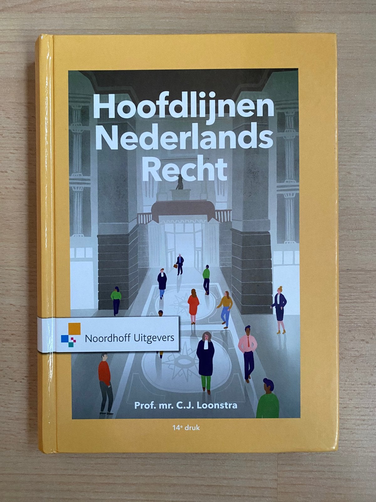 Prof.Mr.C.J. Loonstra - Hoofdlijnen Nederlands recht, Boeken, Studieboeken en Cursussen, Prof.Mr.C.J. Loonstra, Zo goed als nieuw