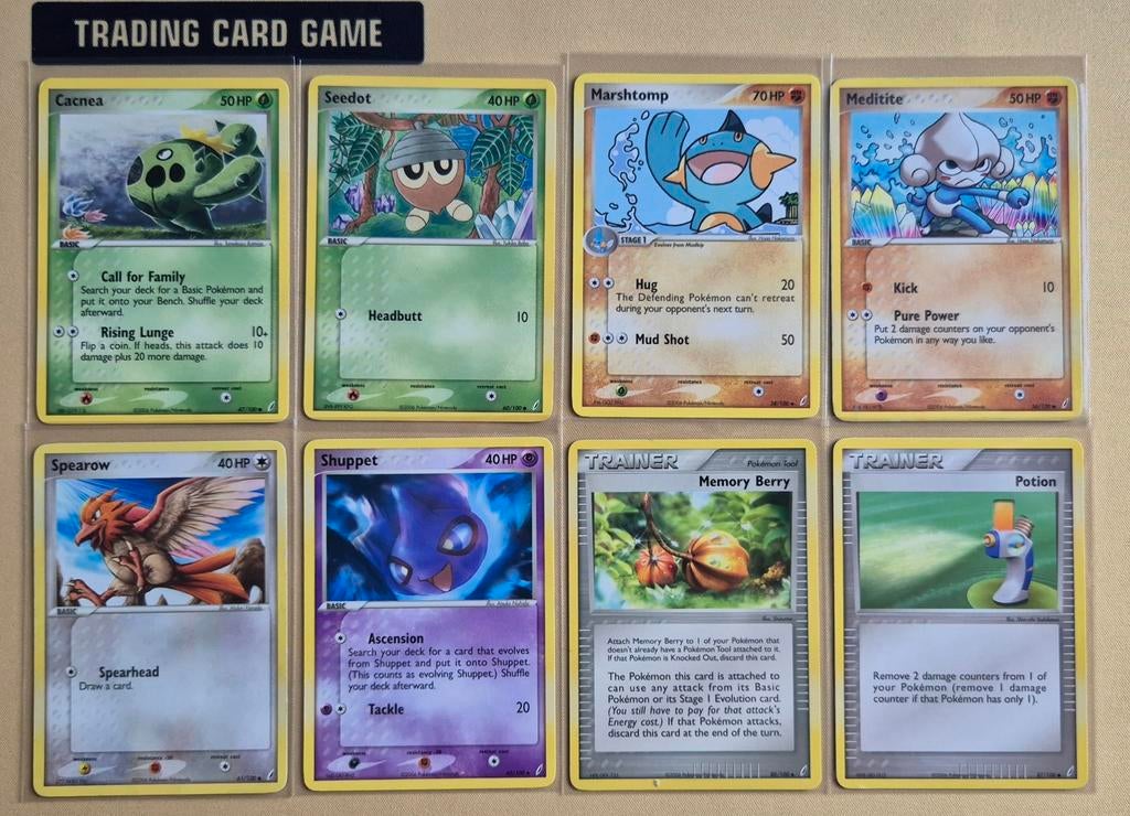 EX Crystal Guardians Pokémon kaarten (2006), Verzenden, Gebruikt, Meerdere kaarten