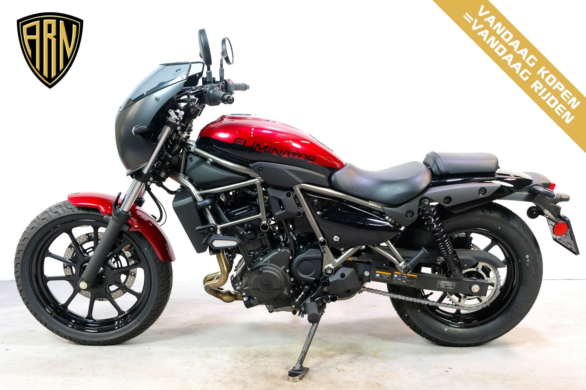 Kawasaki Eliminator 500 Performance (bj 2026), LED Verlichting, Chopper, Bedrijf, 451 cc