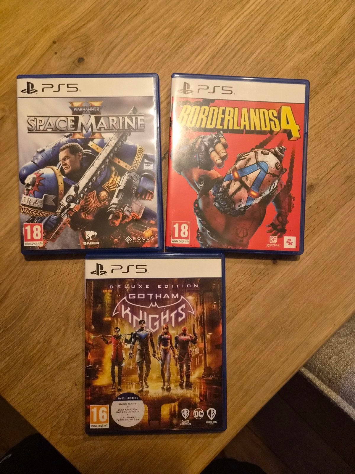 PS5 Games: Warhammer, Borderlands 4, Gotham Knights