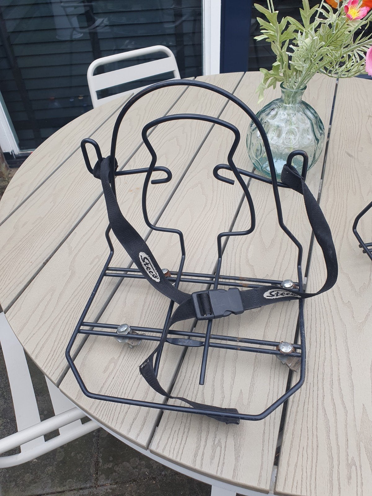 Steco fietsdrager voor schooltas- Zwart, Gebruikt, Ophalen, Gebruikt, Steco, Overige typen
