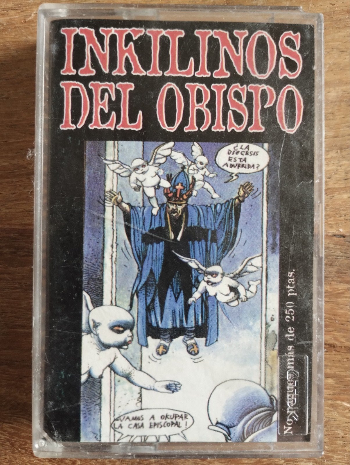 Inkilinos del Obispo - ¿La Diocesis Esta Aburrida? (Cassette, Cd's en Dvd's, Cassettebandjes, Gebruikt, 1 bandje, Ophalen of Verzenden