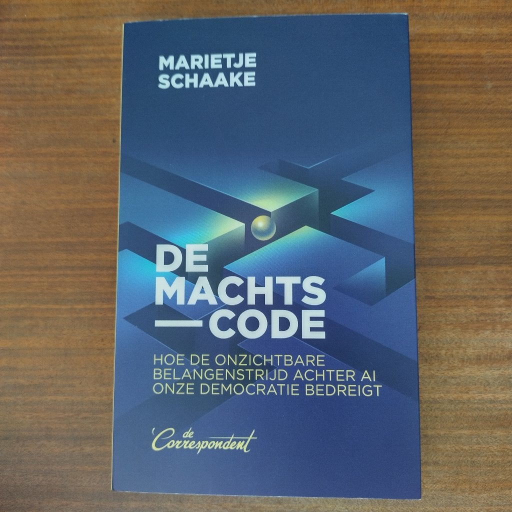 De Machtscode - Marietje Schaake (2026), Boeken, Ophalen of Verzenden, Zo goed als nieuw, Marietje Schaake, Nederland