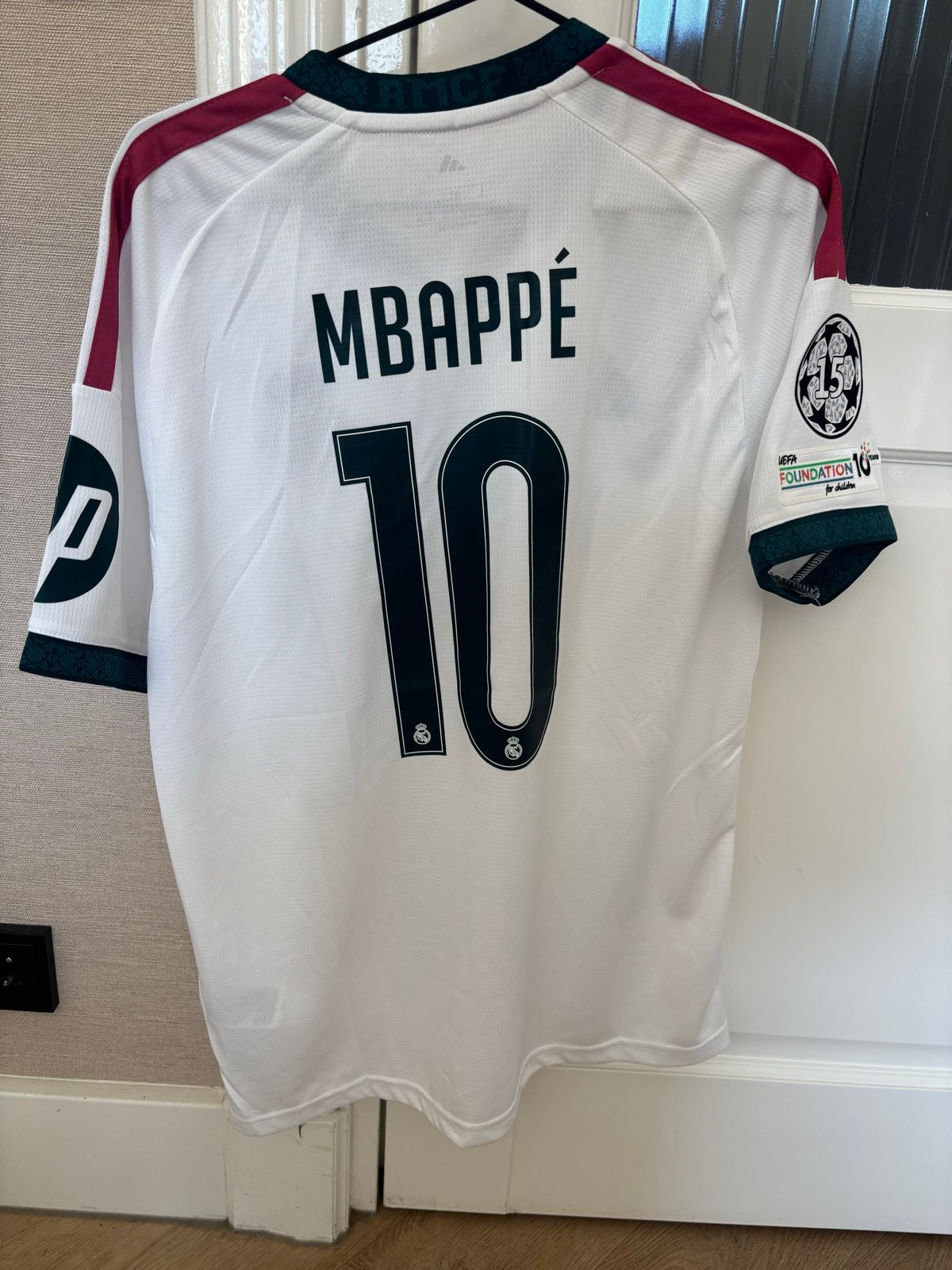 Real Madrid Thuisshirt -Mbappé #10 (Nieuw), Kleding | Heren, Maat 52/54 (L), Wit, Nieuw, Ophalen of Verzenden