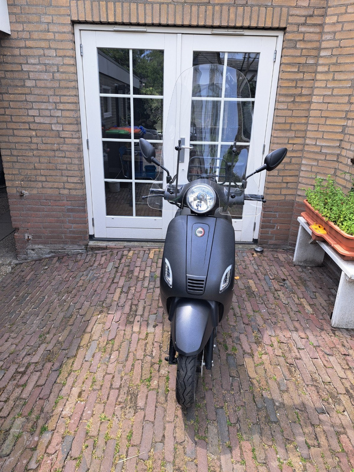 DTS Milano Bromscooter mat antraciet, Gebruikt, Benzine, Ophalen, Overige merken