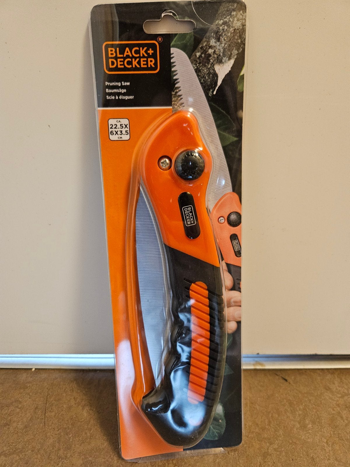 Black+Decker Opvouwbare Takkenzaag - Nieuw in verpakking, Ophalen of Verzenden, Nieuw, 40 t/m 49 mm, Black+Decker