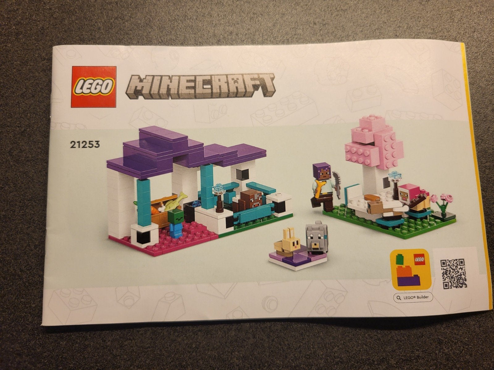 Minecraft Lego 21253, Ophalen of Verzenden, Zo goed als nieuw
