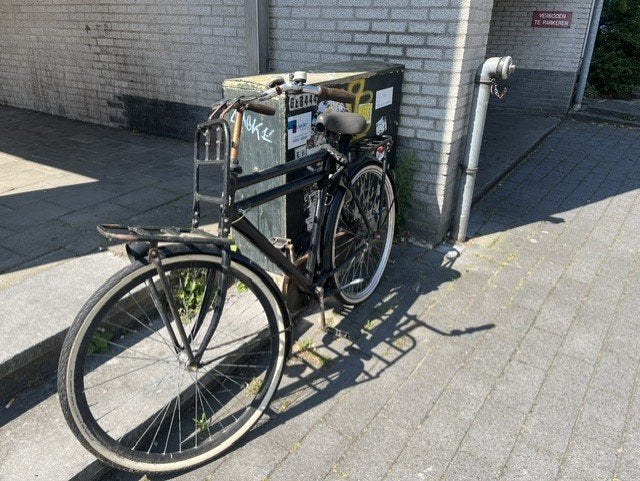 Fietsbanden (binnen en buiten), Fietsen en Brommers, Fietsonderdelen, Ophalen, Band, Zo goed als nieuw, Rubber
