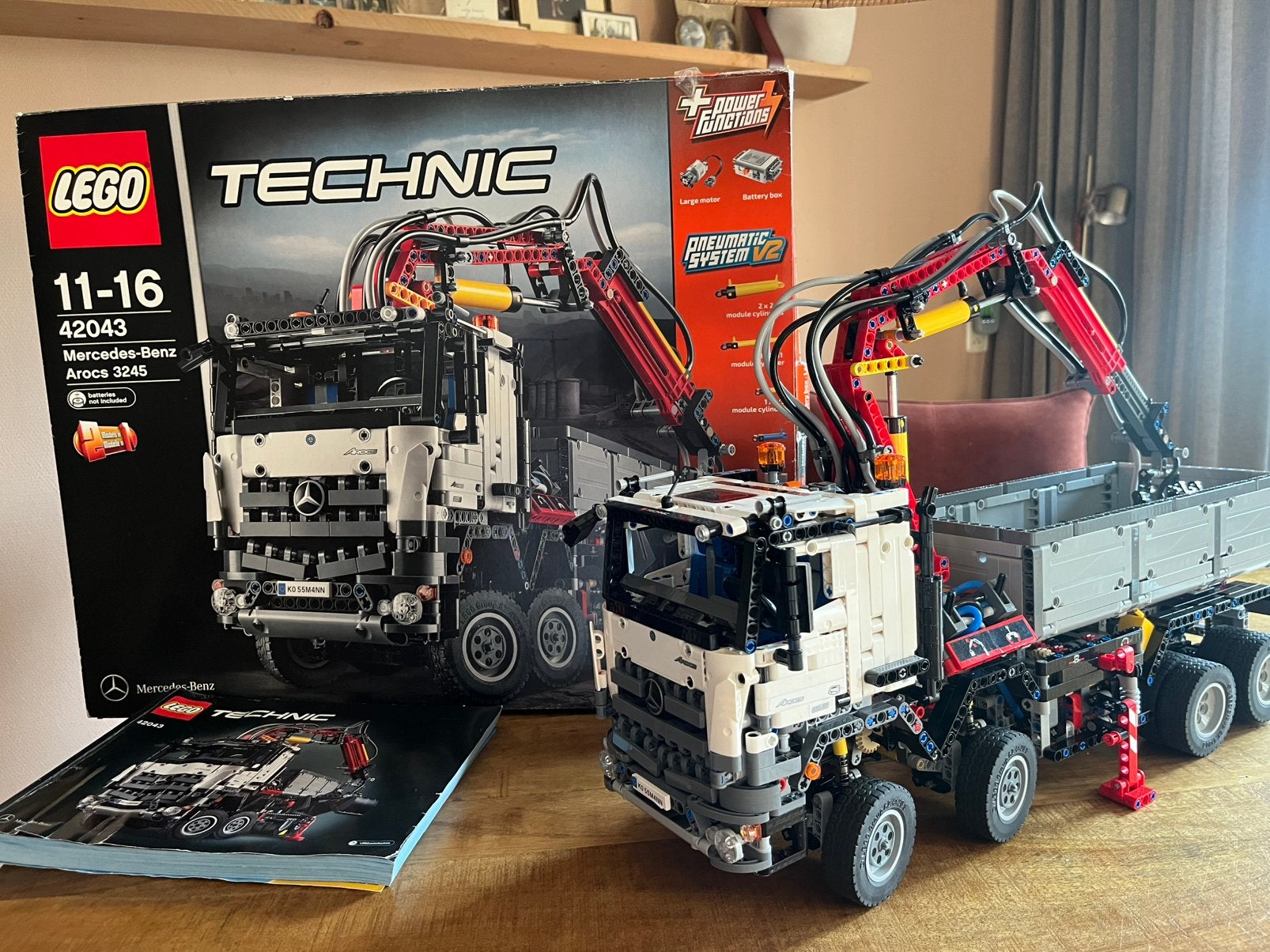 Technisch Lego truck 42043, Ophalen, Zo goed als nieuw