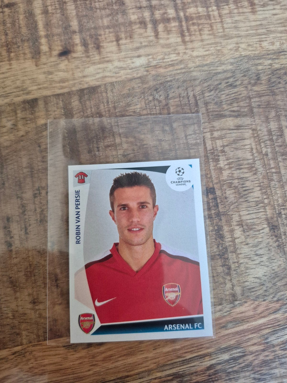 Panini Robin van Persie 2009/2010, Ophalen of Verzenden, Nieuw, Plaatje