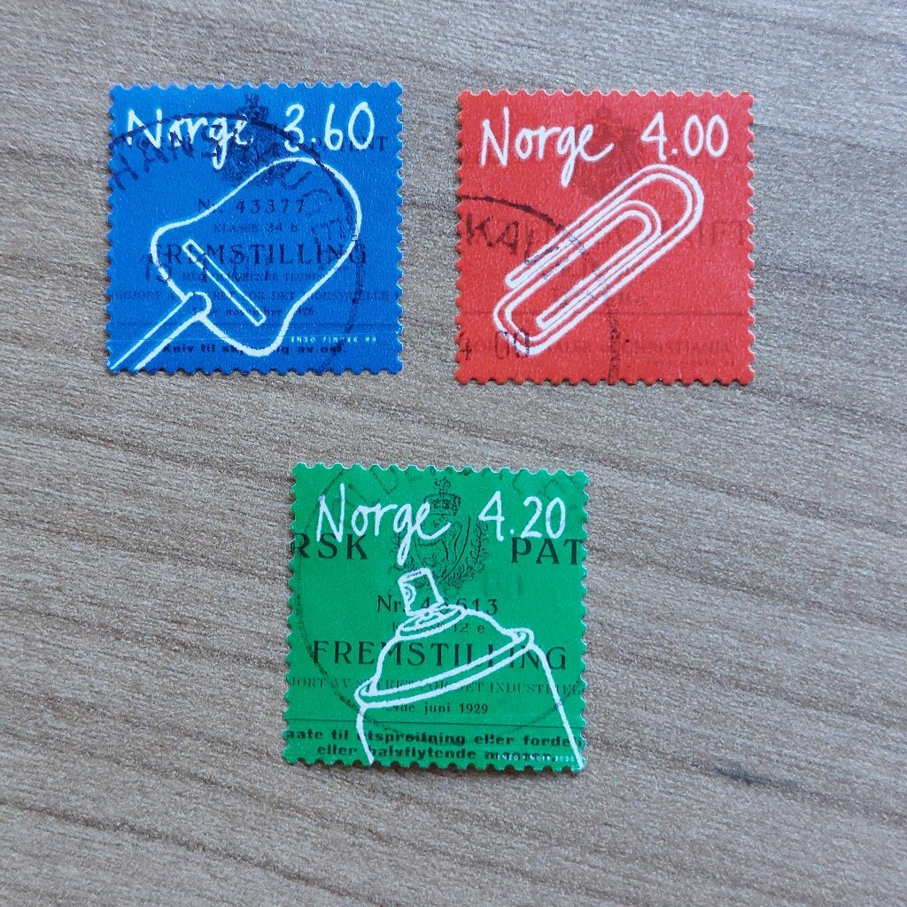 Nooorwegen  Mi 1299/1300/1354, Ophalen of Verzenden, Noorwegen, Gestempeld