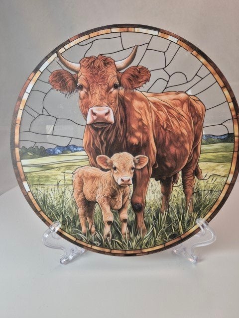 Raamhanger Rund met Kalf, Ophalen of Verzenden, Nieuw