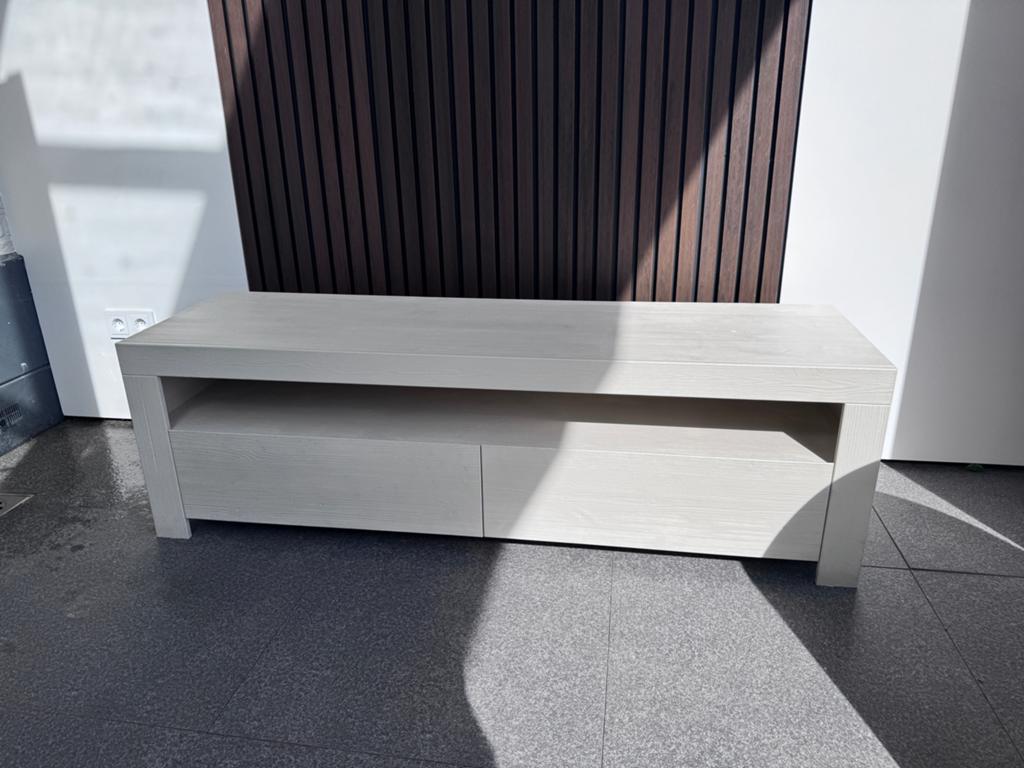 Tv meubel, 149 cm breed, 44 cm diep NU ophalen voor € 45, Ophalen, Gebruikt, 25 tot 50 cm, 100 tot 150 cm