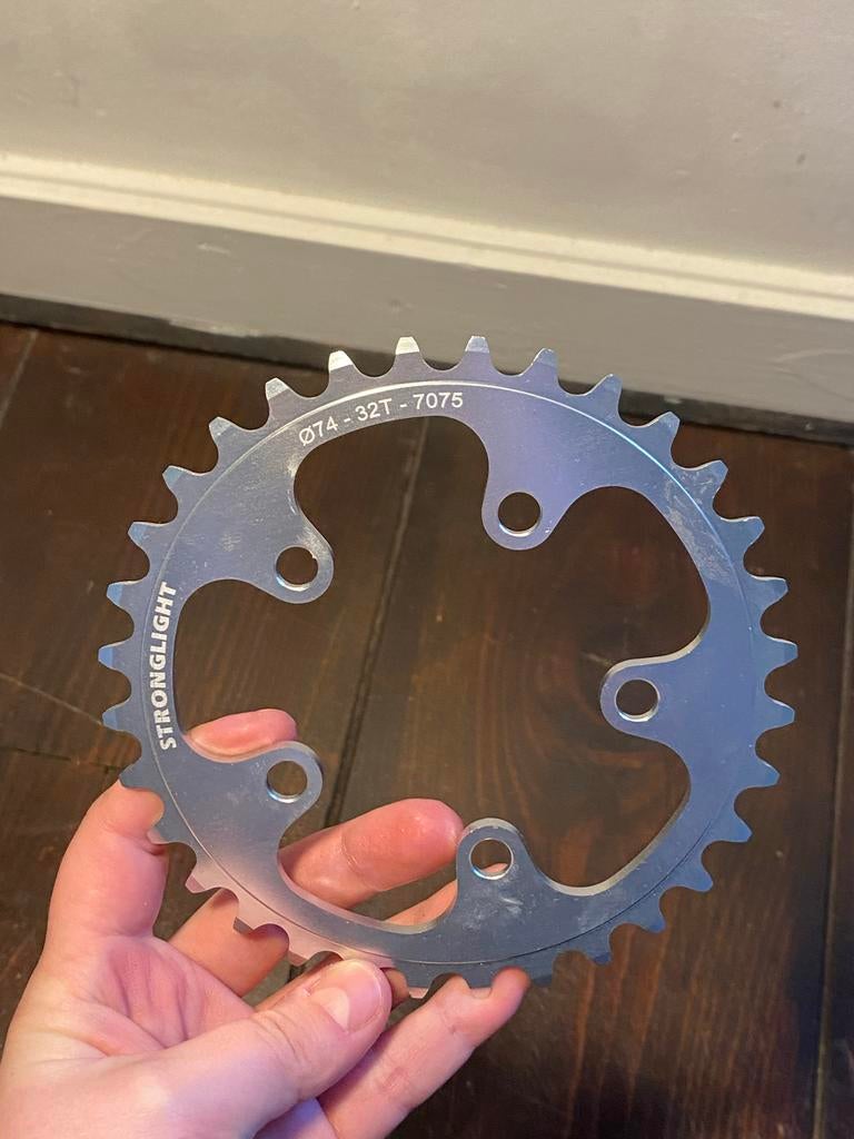 Nieuw Stronglight Kettingblad Ø74 (BCD) - 32T, Fietsen en Brommers, Fietsonderdelen, Ophalen of Verzenden, Nieuw, Derailleur of Ketting