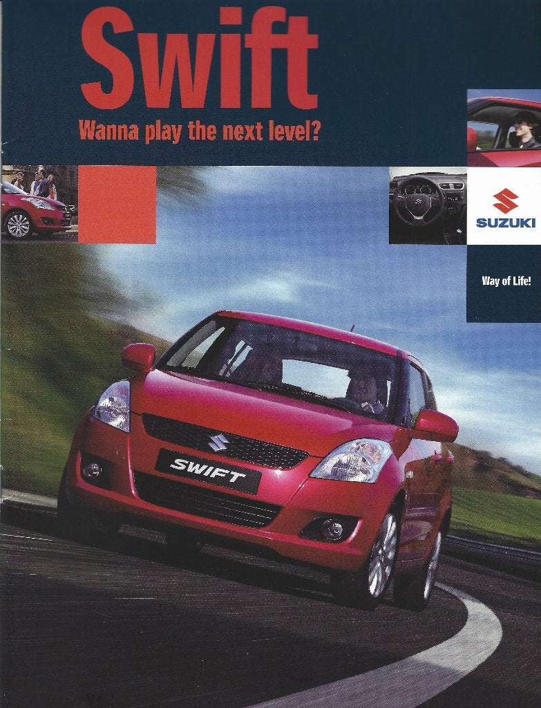 Brochure Suzuki Swift 2011, Boeken, Ophalen of Verzenden, Gelezen, Overige merken