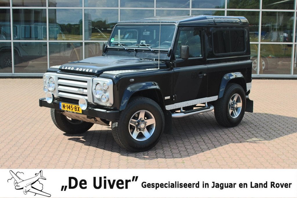 Land Rover Defender 2.4 TD 90 SW SVX 60th Anniversary „De, Auto's, Keurmerk '100% Onderhouden', Stof, Gebruikt, 4 cilinders