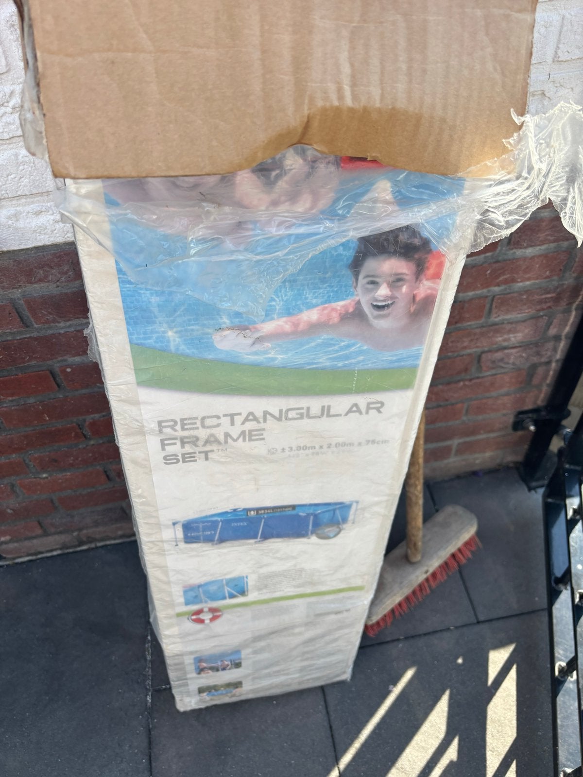 Zwembad, Ophalen, Opzetzwembad, Rechthoekig, Minder dan 80 cm