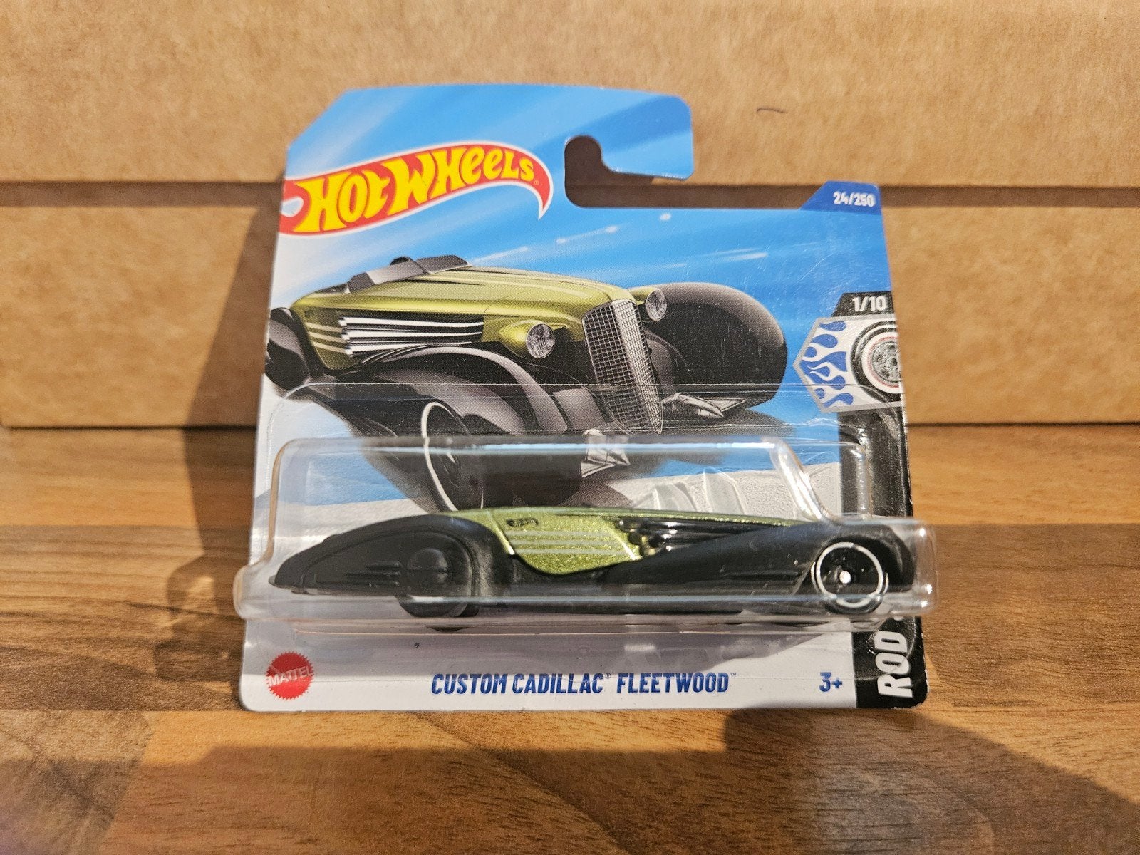 Hotwheels Hot Wheels Cadillac Fleetwood in OVP, Ophalen of Verzenden, Zo goed als nieuw, Auto