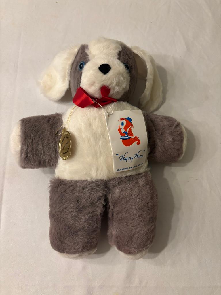 Happy Horse knuffel hond vintage nieuw met kaartje!, Kinderen en Baby's, Speelgoed | Knuffels en Pluche, Overige karakters, Happy Horse