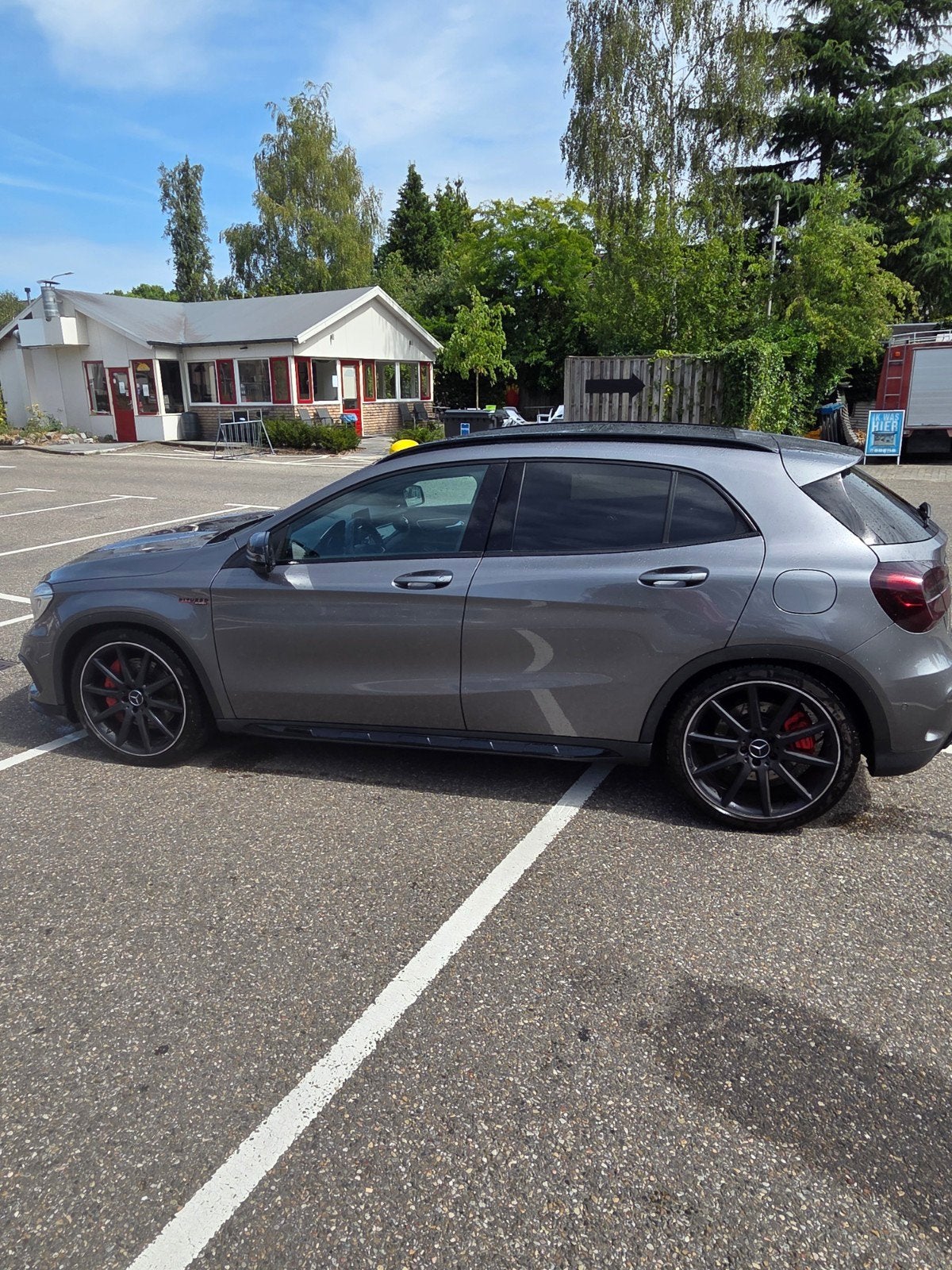 Mercedes-Benz GLA 45 AMG 381pk 7G-DCT 4Matic 2017 Grijs, Automaat, 4 cilinders, 14 km/l, 1485 kg