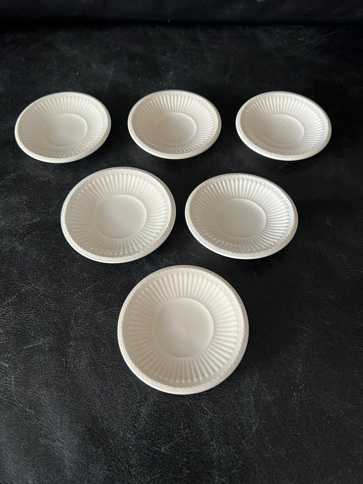 6 wedgwood edme bonbonbordjes theetipjes, Ophalen, Klassiek, Overige typen, Zo goed als nieuw