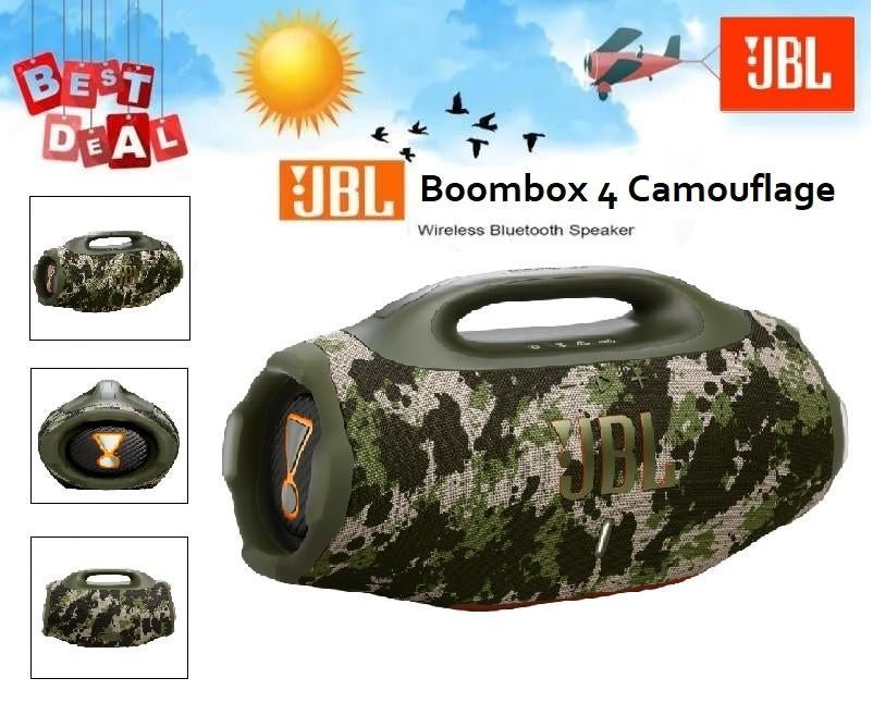 ✅NIEUW✅ JBL Boombox 4 | Camouflage, Nieuw, Ophalen of Verzenden, 120 watt of meer, Subwoofer