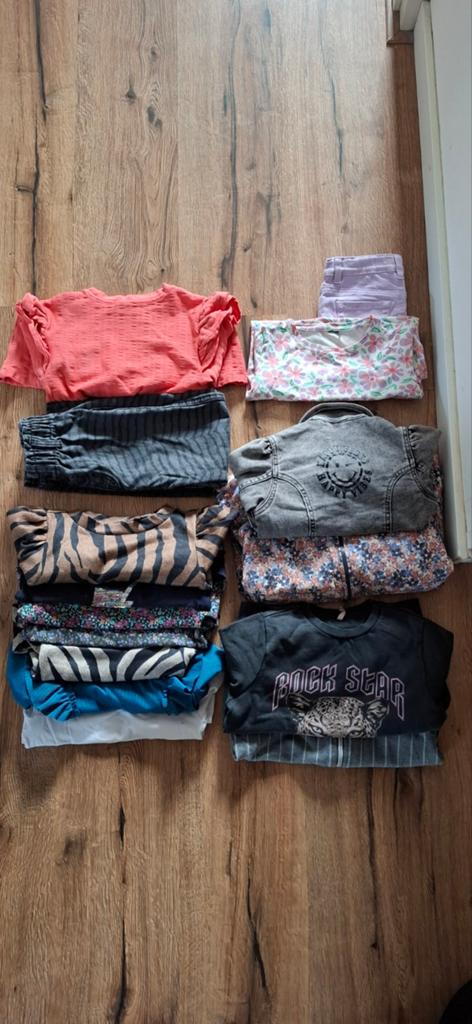 Meisjes 15 delig kledingpakket maat 110/116, Ophalen of Verzenden, Zo goed als nieuw, Maat 110