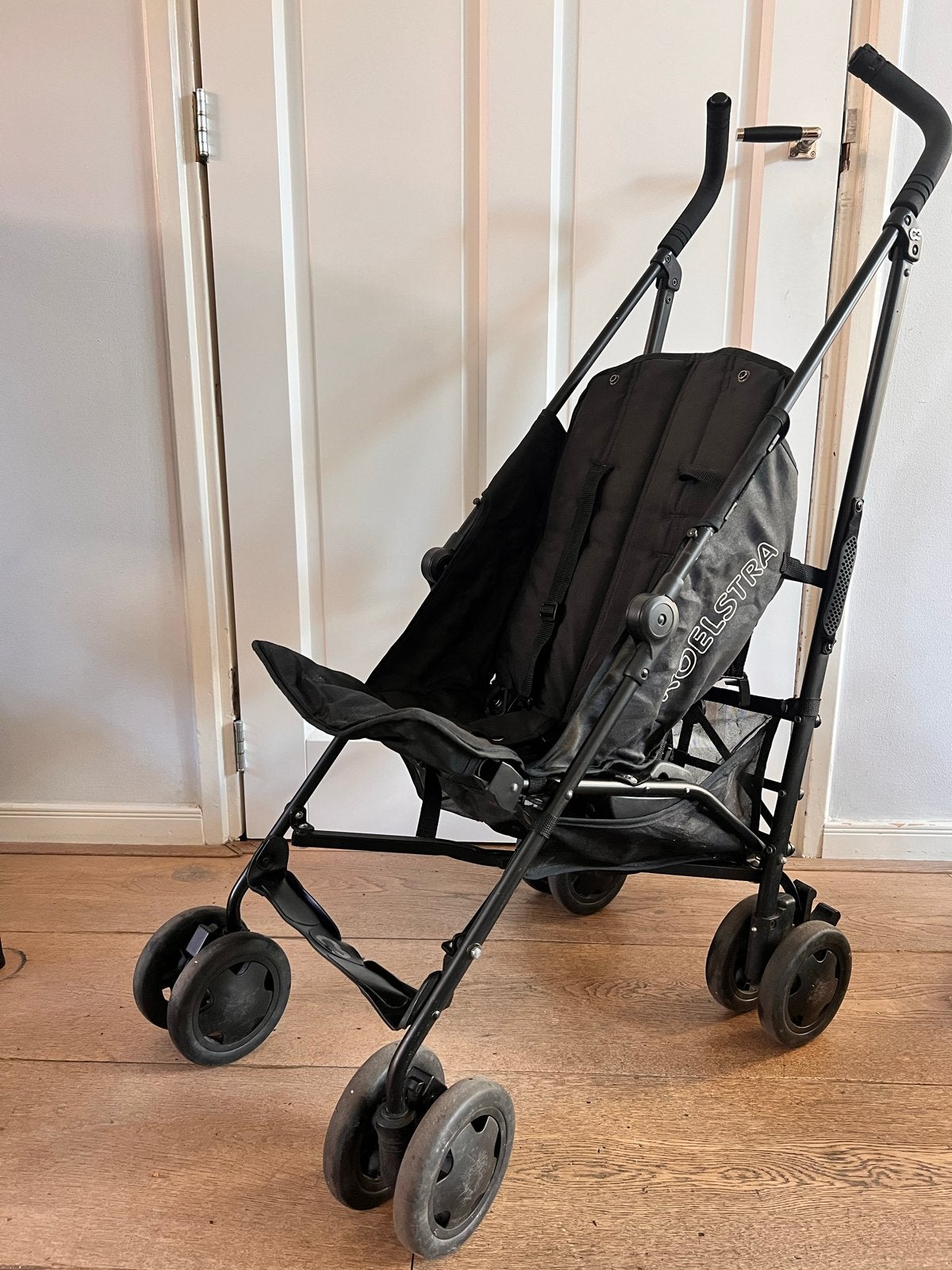 Koelstra Simba buggy zwart - Ideaal voor een volgend gezin!, Kinderen en Baby's, Buggy's, Ophalen, Gebruikt, Koelstra