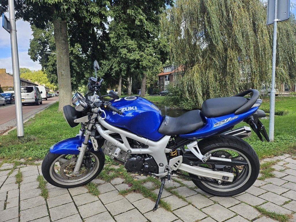 Suzuki SV650 N - Blauw - Naked Bike, 2 cilinders, Gebruikt, Particulier, Meer dan 35 kW