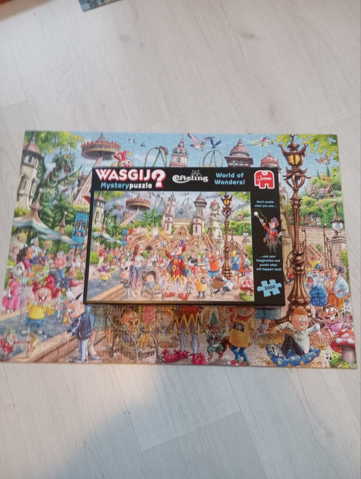 Efteling Wasgij Mystery Puzzel - World of Wonders, Verzamelen, Efteling, Ophalen of Verzenden, Zo goed als nieuw, Overige typen