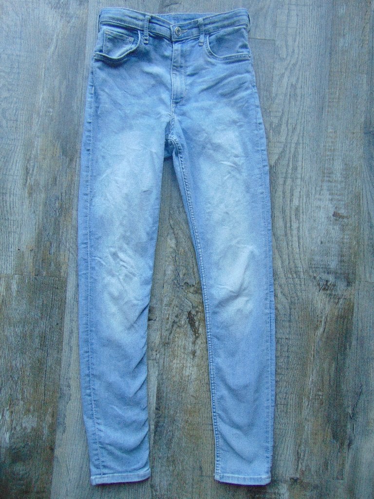 Lange broek blauw spijkerbroek maat 158 H&M Skinny fit, Kinderen en Baby's, Kinderkleding | Maat 158, Broek, Gebruikt, Meisje