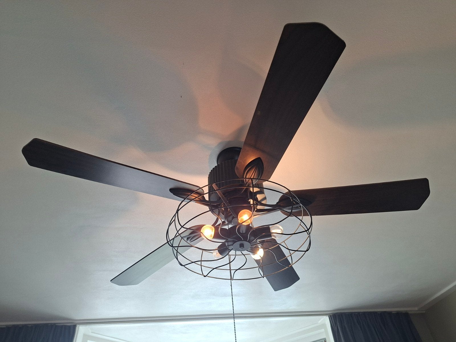 Ventilator lamp, Ophalen