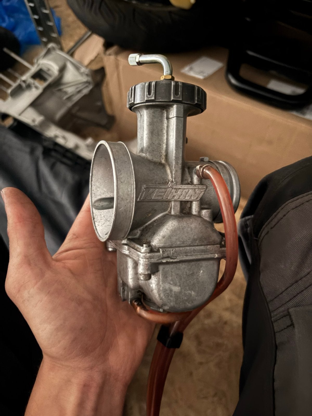 Originele Keihin PWK 38mm Carburateur, Ophalen, Gebruikt