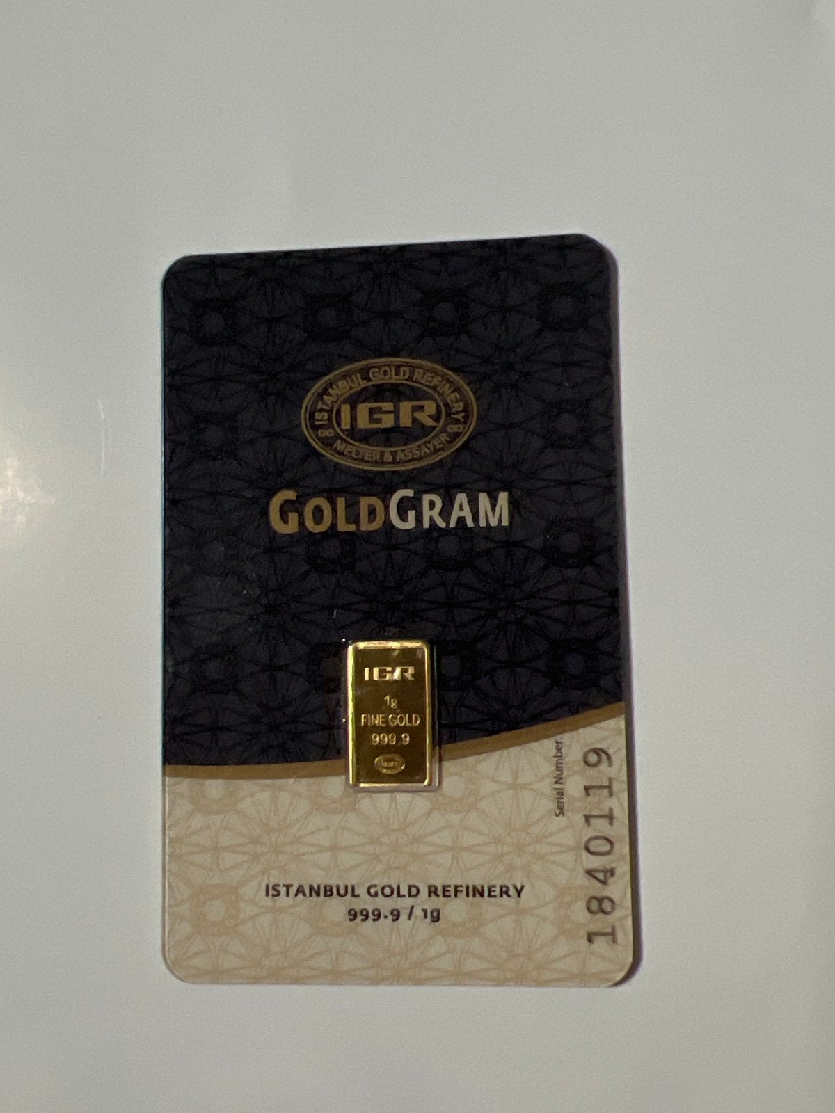IGR GoldGram 1g Fijn Goud 999.9, Ophalen of Verzenden, Goud