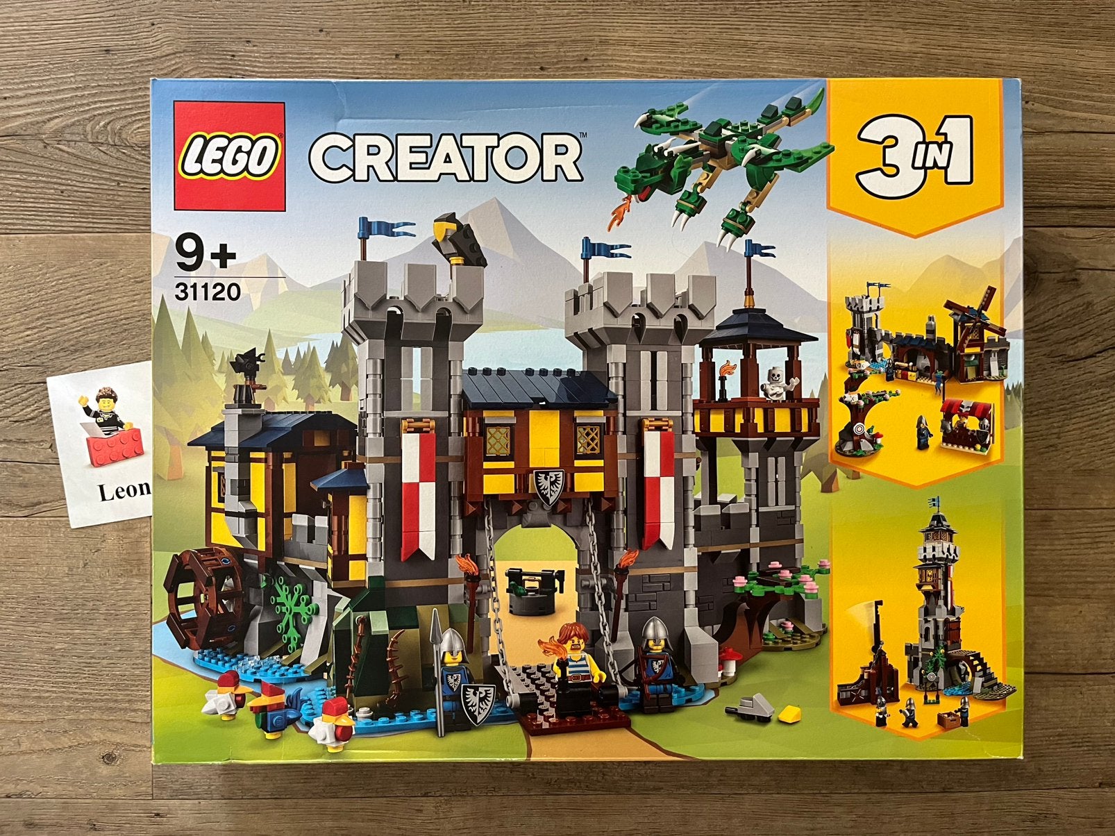 Lego Creator 3in1 31120 Middeleeuws kasteel - Nieuw in doos!, Lego, Nieuw, Ophalen of Verzenden, Ongeopend/sealed