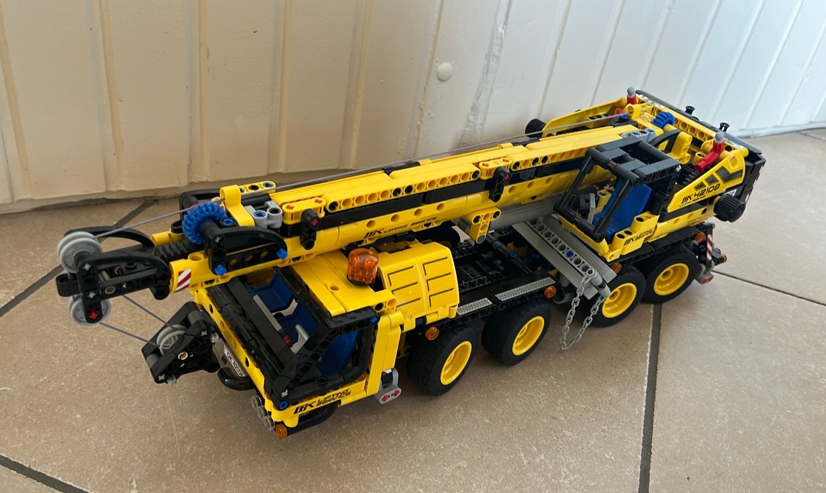 Lego technic 42108 kraanwagen, Ophalen, Zo goed als nieuw