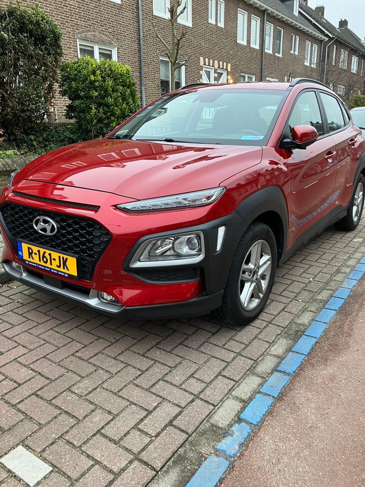 Hyundai Kona 1.0 T-gdi 120pk 2WD 2019 Rood, Voorwielaandrijving, 15 km/l, 1200 kg, Handgeschakeld