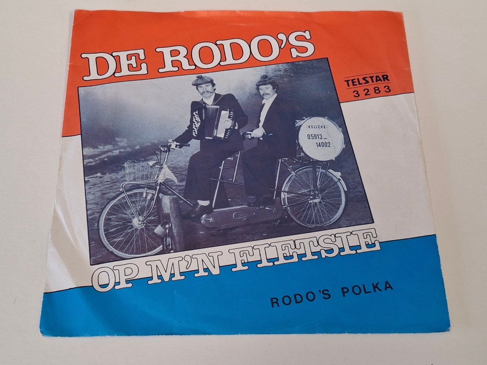 Piraten vinyl | De Rodo's - Op m'n fietsie, Ophalen of Verzenden, Zo goed als nieuw, Nederlandstalig