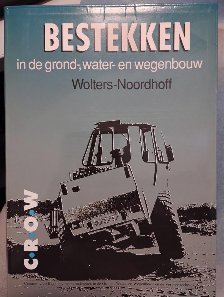 Bestekken in de grond-, water- en wegenbouw, Boeken, Ophalen of Verzenden, Zo goed als nieuw, Bouwkunde