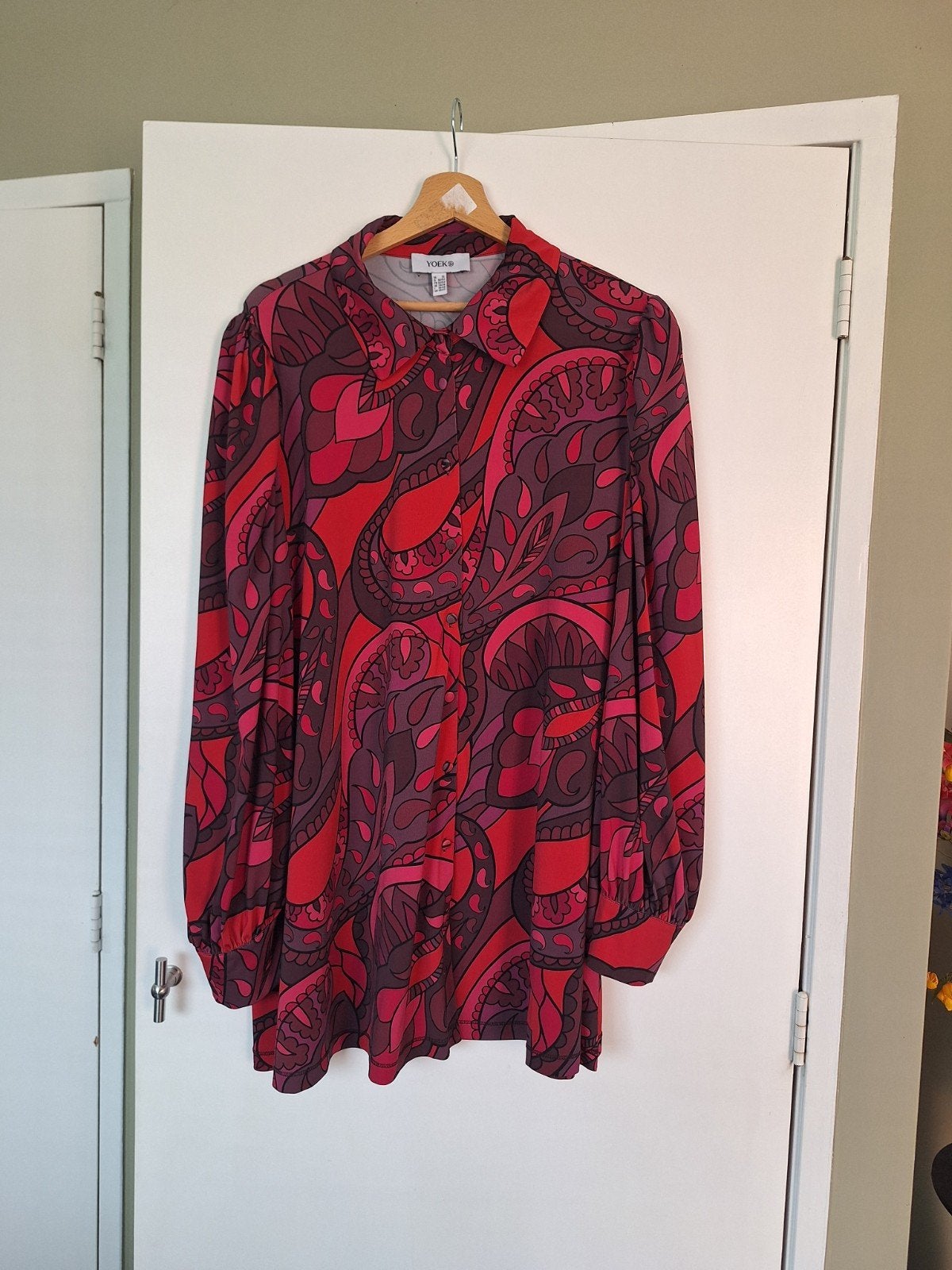 yoek blouse maat xl, Yoek, Meerkleurig, Blouse of Tuniek, Ophalen of Verzenden