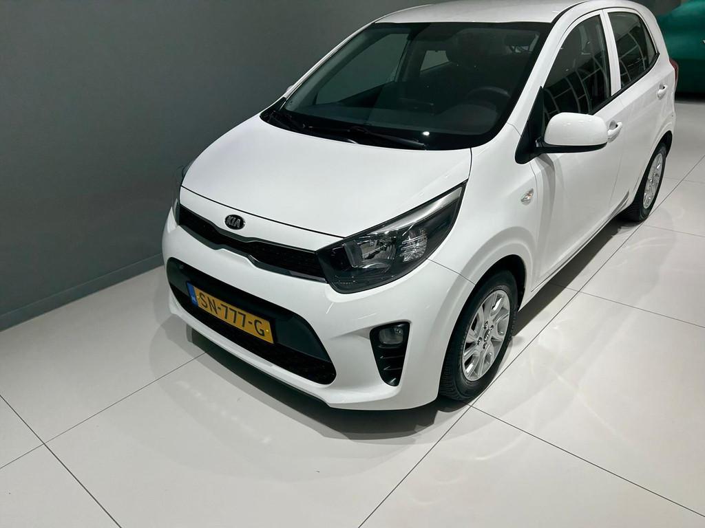 KIA Picanto 1.0 MPi 67pk 4-zits ComfortPlusLine Navigator, 12 maanden, Stof, Gebruikt, 4 stoelen
