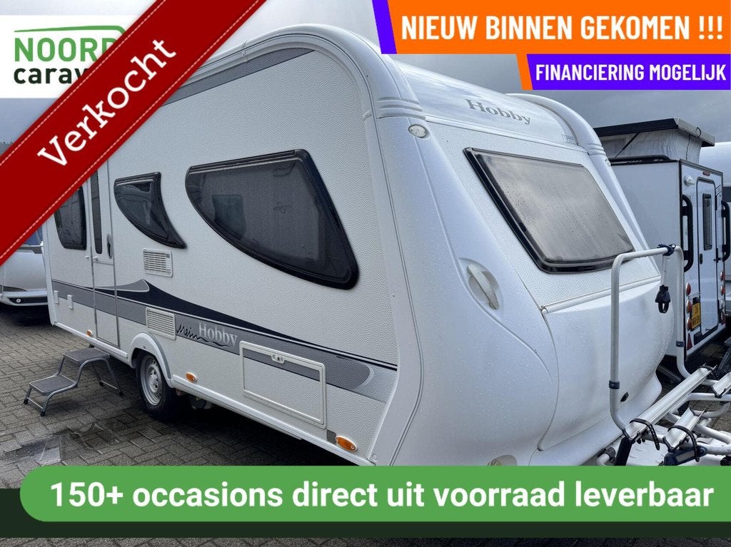 Hobby 495 UL LA VITA, ENKELE BEDDEN, RONDZIT,VOORTENT, MOVER, Rondzit, 7 tot 8 meter, Bedrijf, Tot en met 4